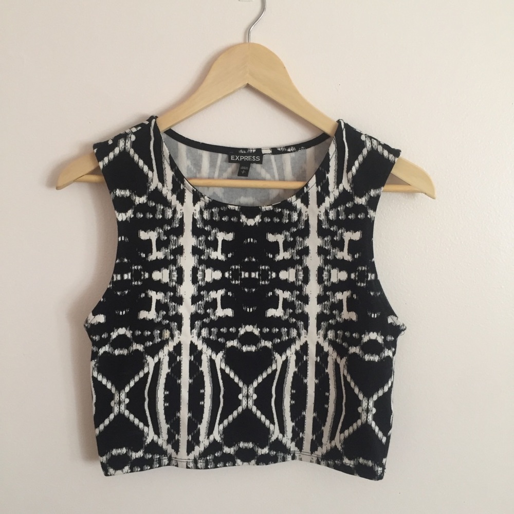 🛑 SALE🛑 Express Tribal Print Crop Top